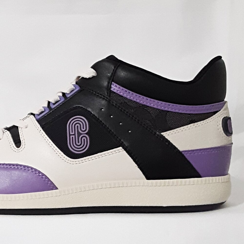 Men's COACH Ankle-high Fashion Sneakers, Sz. 10 - 10.5 - Picture 6 of 6